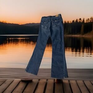 Levis Jeans Womens 8 M Blue 525 Perfect Waist Bootcut Elastic Waistband Stretch